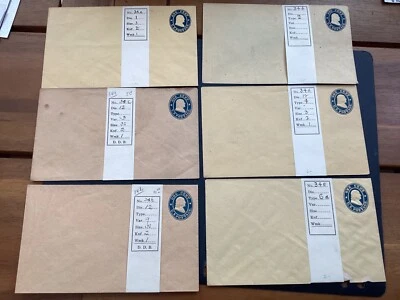 ICOLLECTZONE  US U19 S7 K20U Types 1-5, 9 Mint Entire Cover   (B400-35) - Image 1 of 4