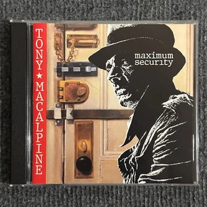 Tony Macalpine Maximum Security CD 1987 Squawk Progressive/Shred Metal - Foto 1 di 5