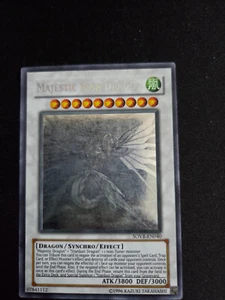 YuGiOh! Majestic Star Dragon SOVR-EN040 - (Ghost Rare) Unlimited - Picture 1 of 8