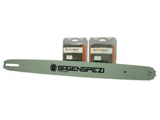 Schwert + 2 Ketten passend für Stihl 08 S 90 cm 404" 104TG 1,6mm Sägekette chain