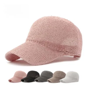 Damen Sommer Sonnenhut Hohl Baseball Caps Atmungsaktiv Strickmützen Netz Hüte - Bild 1 von 53