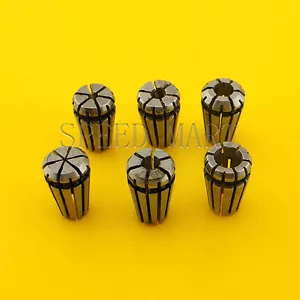 Set di utensili per mandrino a molla ER8 6 pezzi CNC 1/8" 1 2 3 4 5 mm - Foto 1 di 2