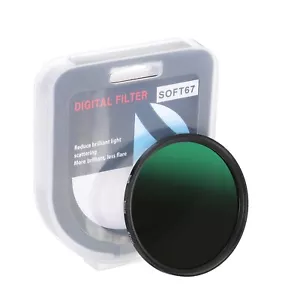 New 67mm Mist Filter Soft Diffusion Filter Fog Effect Camera Lens Black - Picture 1 of 7