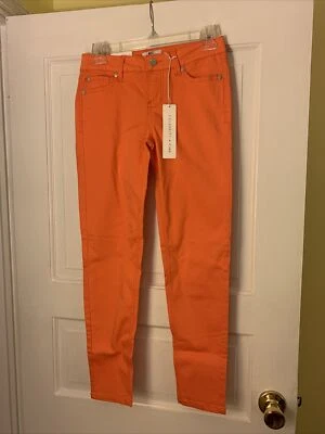 CELEBRITY PINK Ankle Skinny Pants Size 1/25 Orange NWT - Image 1 of 4