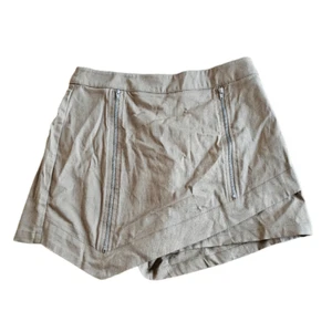 Lelis womens juniors Sz S brown tan Asymmetrical skort - Picture 1 of 8