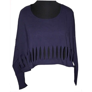 Camisa BORIS INDUSTRIES Jersey Cut-Out-Look 42 44 46 48 (EG) Azul Manga Larga - Imagen 1 de 1