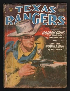 TEXAS RANGERS Vol. 42 #1, March 1951, FR/GD CONDITION, NBC, Jackson Cole - Picture 1 of 3