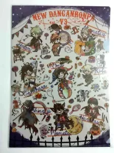 Danganronpa V3 Graff Art Clear File HALLOWEEN Ouma Amami Akamatsu Momota Kibo - Picture 1 of 2