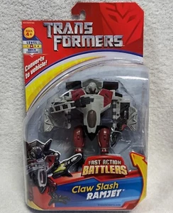 Transformers Movie 2007 FAB Claw Slash RamJet Fast Action Battlers MOSC G1 Rare - Picture 1 of 2