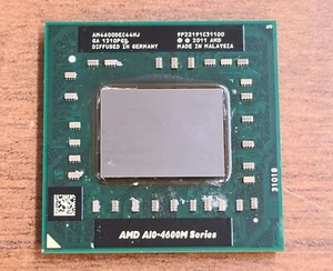 AMD A10-4600M CPU A10-Series Quad-Core 2.3GHz 4M Socket FS1 65W Processor - Picture 1 of 2