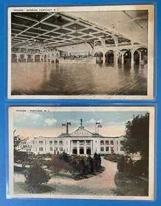 Pawtuxet Rhode Island RI RHODES Postcard Lot Interior Exterior Views - Picture 1 of 2