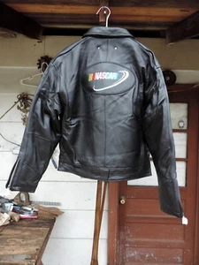 Nascar Lederjacke X-Large schwarz Steppfutter FelPro Racing Motorrad Neu! - Bild 1 von 4