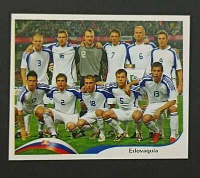2010 Navarrete South Africa World Cup FIFA #326 SLOVAKIA SOCCER TEAM Sticker - Image 1 of 2