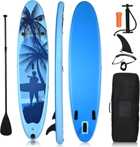 SUP Stand up Paddle Board Tavola Da SUP Gonfiabile Con Borsa E Pinne - Foto 1 di 12