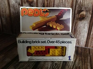 PEDLO BLOCKS - VINTAGE NEW OLD STOCK UNOPENED - RARE AUSSIE FIND VINTAGE TOYS - Picture 1 of 3