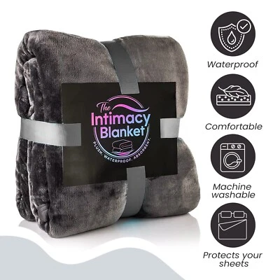 Waterproof Blanket for Intimacy Sofa Bed Protector Cover Plush & Absorbent 50x60 - Image 1 of 4