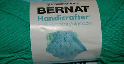 Bernat Handicrafter 1.75 oz 50 g sold by skein color  Emerald 01744 - Image 1 of 3