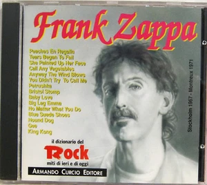FRANK ZAPPA "STOCKHOLM 1967 MONTREUX 1971" CD PROMO ITALY MINT - Bild 1 von 2