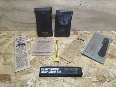 Caja fuerte para equipo de estampillas de colección, Hawid Stanley Gibbons y Morley Bright Foto 1 de 4