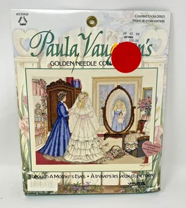 Neu Paula Vaughan Durch die Augen einer Mutter gezählt Kreuzstich Set #113968 - Bild 1 von 2
