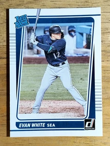 Donruss #60 Evan White RR RC 2021 - Imagen 1 de 2