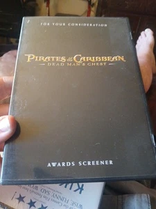 Pirates Of The Caribbean: Dead Man's Chest DVD FYC Screener PROMO CLEAN DISC - Picture 1 of 3