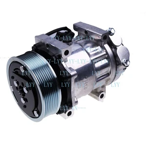 Sanden SD7H15 A/C Compressor 320/08562 7232/42840 For JCB 2CX 3CX 4CX 2CXSL 2CXL - Picture 1 of 1