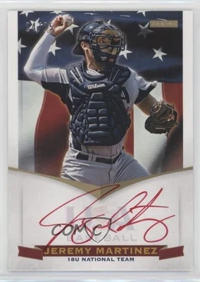 2012 USA Baseball National Team 18U Signatures Red Ink /25 Jeremy Martinez Auto - Image 1 of 2