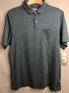 PGA Tour NEU Pro Series Golf Poloshirt Herren grün meliert sportlich Performance S - Bild 1 von 13