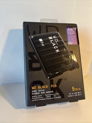 Western Digital Wd_Black P10 Game Drive 5TB Festplatte schwarz  (S150) - Bild 1 von 4
