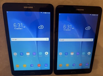 Samsung Galaxy Tab E T377P 16GB 8" 4G LTE WiFi  Sprint Only Good LOT X 4 - Image 1 of 4