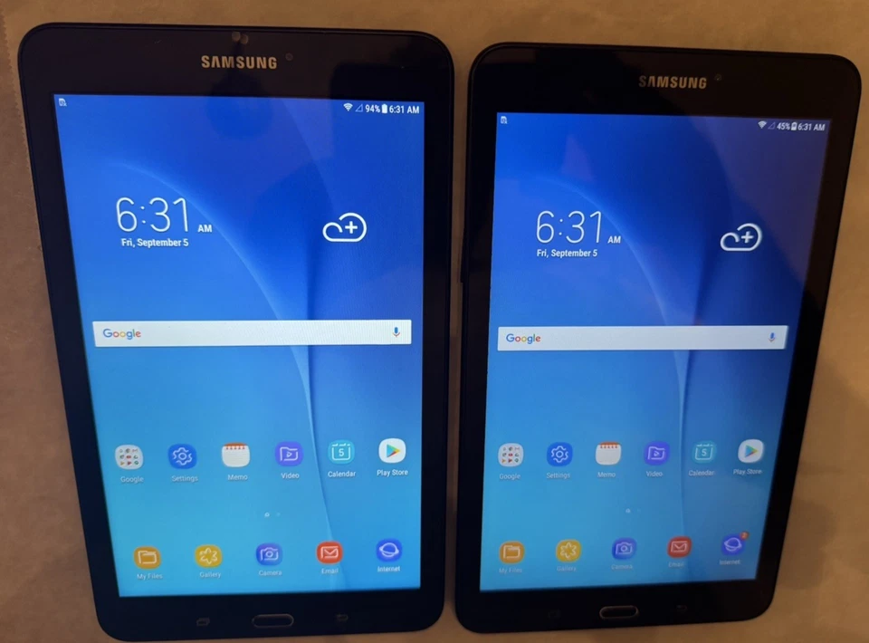 Samsung Galaxy Tab E T377P 16GB 8" 4G LTE WiFi  Sprint Only Good LOT X 4 - Image 1 of 4