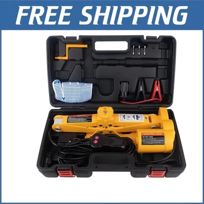 Gato de coche eléctrico de 12 voltios - Elevador automático de 2 toneladas con conectores impermeables Foto 1 de 4