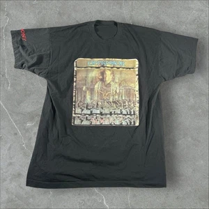Vintage Oppressor Shirt Mens XL Black 90s Agony Death Metal Band Single Stitch - Picture 1 of 8