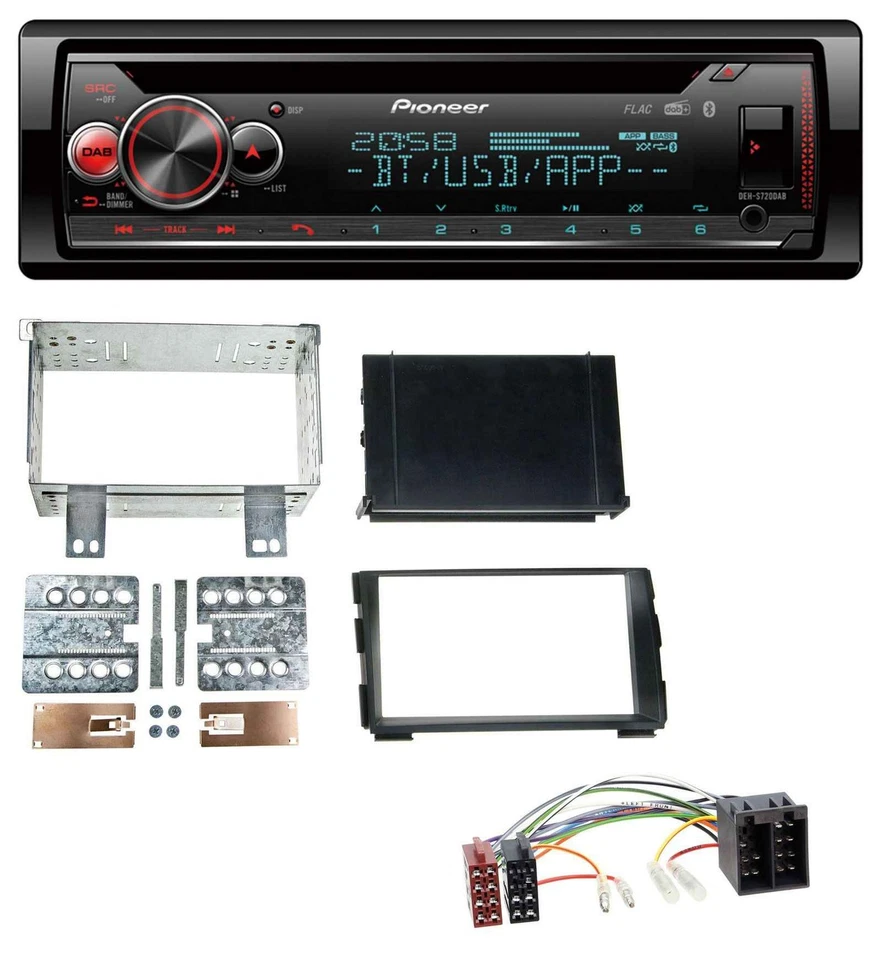 Pioneer MP3 DAB CD Bluetooth USB Autoradio für Kia Ceed 09-12 proCeed 11-13 - Bild 1 von 4