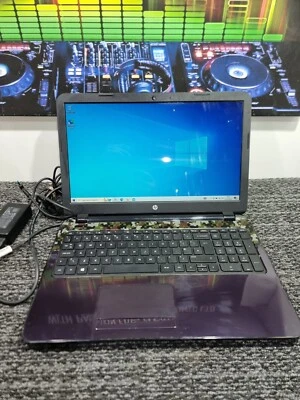 J948 HP 15-g094sa 15.6" - AMD Quad-Core A8-6410 APU 8GB RAM 1TB HDD Win10 Wifi - Image 1 of 4