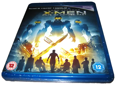 X-Men: Days of Future Past - Hugh Jackman - 3D Blu-Ray - New Sealed - Region B - Image 1 of 2