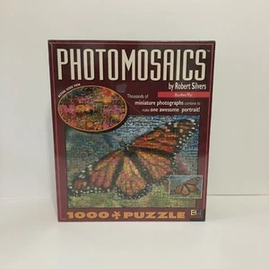 Rompecabezas Photomosaics By Robert Silvers "Butterfly" 1000+ Piezas Nuevo - Imagen 1 de 4