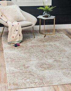 2' x 3' , Beige New Area Rug H Home Decorative Art Soft Carpet Collectible