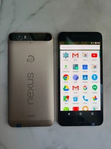 Google Nexus 6P 3+64GB Unlocked android 4G phone , GOOD , replaced new battery - Afbeelding 1 van 23