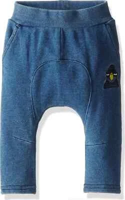 Pantalones Terri Little Marc Jacobs Azul Suave Denim Efecto Bebé Niño Talla 6M L123949 Foto 1 de 2