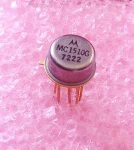 1 Pcs New MC1510G Motorola = AMPEX 586-162 NOS Metal Can - Picture 1 of 2