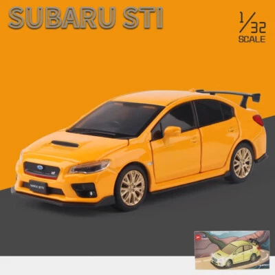 1/32 Subaru WRX STI Collection Model Car for Kid Toys Diecast Boy Cars Toy Gift - Image 1 of 4