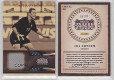 2012 Americana Heroes & Legends Elite Materials Bronze Proof /99 Jill Loyden #54