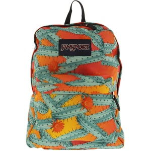 Zaino Jansport Superbreak in tessuto - Fiori di cactus - Foto 1 di 3