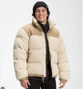 NEW The North Face Nuptse Retro 1996 Men's Kale Sherpa Puffer 600 Down Jacket L - Picture 1 of 14