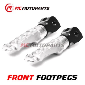 For Yamaha MT-10 / FZ-10 2016-2021 Replacement Rider Front CNC Foot Pegs - Picture 1 of 11