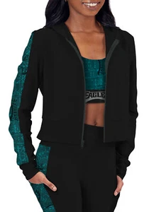 Certo By Northwest NFL Women's Philadelphia Eagles All Day Cropped Hoodie, Black - Picture 1 of 5