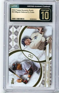 2024 Topps Dynamic Duals Ken Griffey Jr. / Alex Rodriguez #40 CGC PRISTINE 10 - Picture 1 of 2