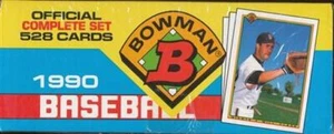 1990 BOWMAN FACTORY SEALED BASEBALL SET 528 CARDS - Picture 1 of 1